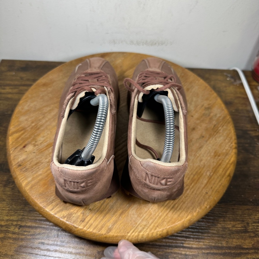 Nike LD-1000 Roshe Brown Leather Suede Waffle Size 8 Womens Shoes IO1824-244 - Picture 5 of 10